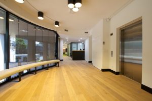 Office reception designer fitout